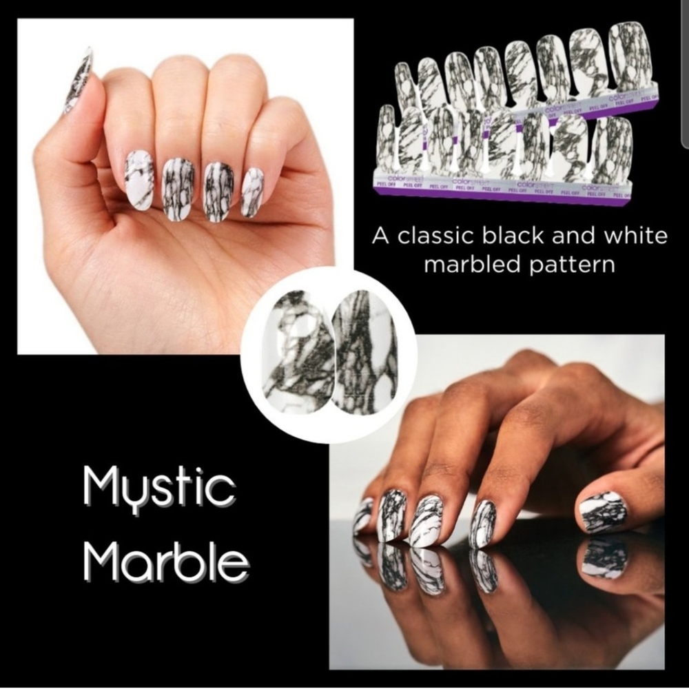 Mystic Marble Nail Wraps